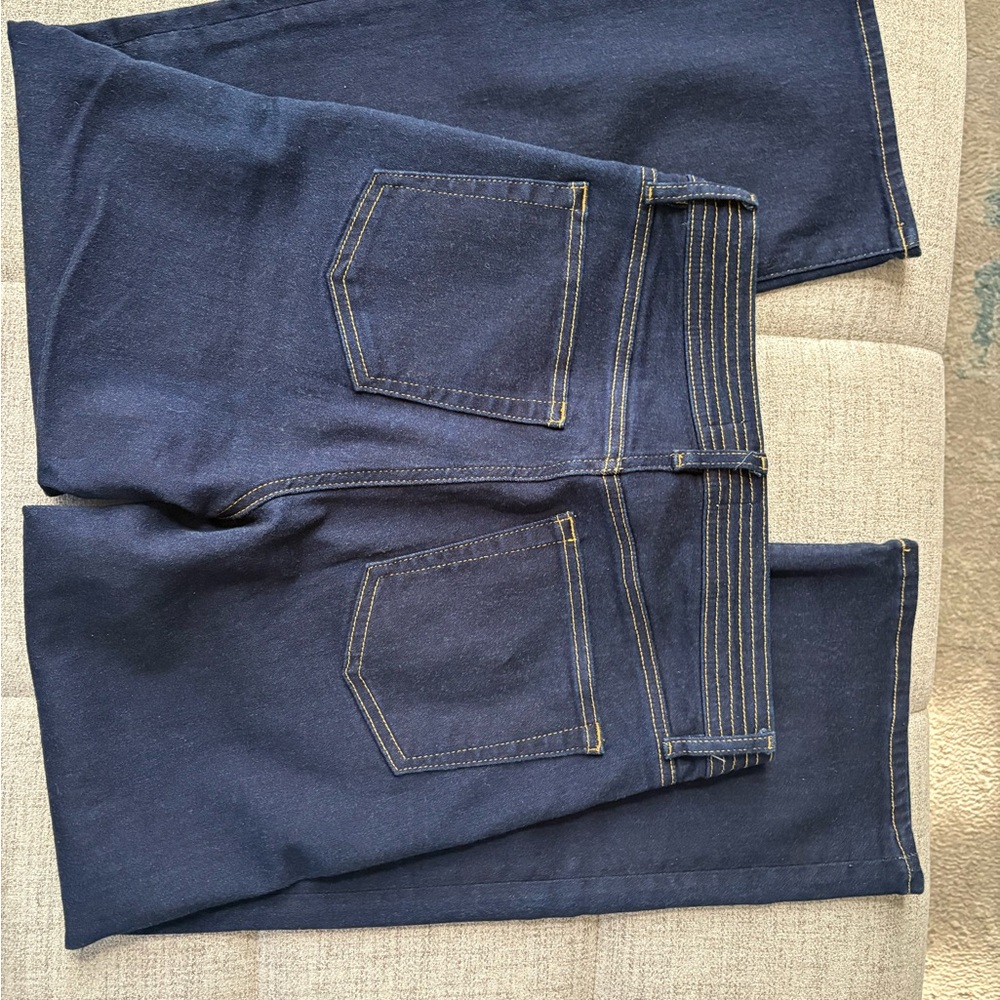 Frame Trapunto High Rise Straight Leg
Ankle Jeans Size 28 Stargirl Anthropologie - Picture 10 of 14